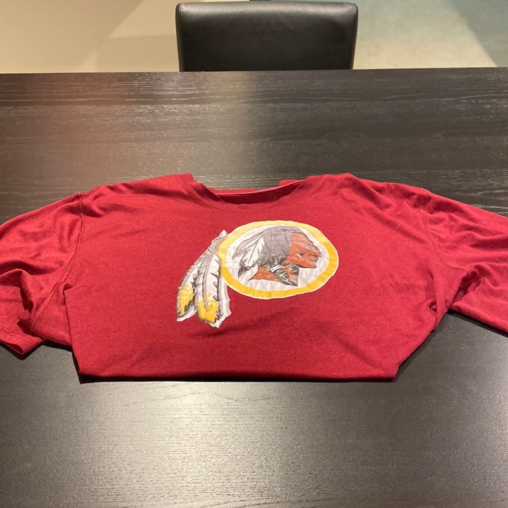 Retro Vintage Nike Washington Redskins Dri-Fit Shirt; men’s size 2 XL